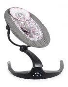 CANGAROO Leagan electric cu conectare la priza cu telecomanda si sezut rotativ Meira Pink