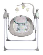 CANGAROO Leagan electric cu conectare la priza Sweet Star+ Grey