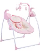 CANGAROO Leagan electric cu conectare la priza Sweet Star+ Pink