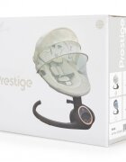 CANGAROO Leagan electric pentru bebelusi Prestige Beige cu telecomandasenzor miscare5 viteze de leganarecronometru bluetoothpernutabaldachin cu jucarii si plasa insectehusa detasabilacentura sigurantaadaptor inclus