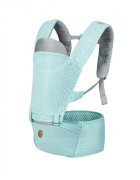 CANGAROO Marsupiu ergonomic pentru bebelusi cu baza rigida Mistral Turcoaz