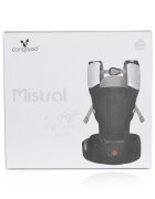 CANGAROO Marsupiu ergonomic pentru bebelusi cu baza rigida Mistral Turcoaz