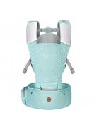 CANGAROO Marsupiu ergonomic pentru bebelusi cu baza rigida Mistral Turcoaz