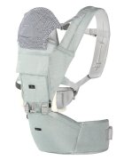 CANGAROO Marsupiu ergonomic pentru bebelusi cu gluga si baza rigida Ivy Green