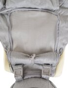 CANGAROO Marsupiu ergonomic pentru bebelusi cu gluga si baza rigida Ivy Grey