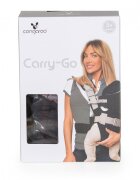CANGAROO Marsupiu pentru bebelusi Carry Go 2 Beige cu protectie cap4 pozitii de purtarede la 3.6kg pana la 13kgcenturi de prindere reglabile