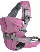 CANGAROO Marsupiu pentru bebelusi Carry Go 2 New Pink cu protectie cap4 pozitii de purtarede la 3.6kg pana la 13kgcenturi de prindere reglabile