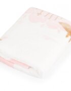 CANGAROO Patura pentru bebelusi cu sherpa 80x110 cm Little friends pink