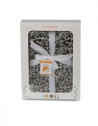 CANGAROO Paturica calduroasa pentru bebelusi Bliss 75x105cm cu doua fete in cutie cadou