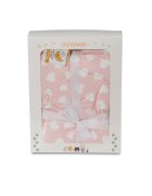 CANGAROO Paturica cu doua fete 75 x 105 cm Shaggy Pink