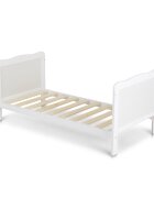 CANGAROO Patut din lemn Albero Alb multifunctional transformabil in patut junior dimensiune 120x60 cm