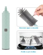 CANGAROO Perie electrica 2in1cu acumulator pentru biberoane Blue