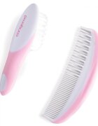 CANGAROO Perie si pieptan pentru bebelus Pink