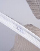 CANGAROO Plasa de insecte pentru carucior cu fermoar Alb