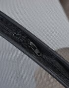 CANGAROO Plasa de insecte pentru carucior cu fermoar Negru