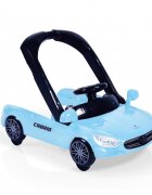 CANGAROO Premergator 2in1 Cabrio Blue transformabil in antepremergator Inaltime reglabila Functie antepremergator Panoul muzical detasabil Roti fata pivotante Potrivit de la 6 luni+ pana la 12 kg