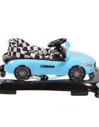 CANGAROO Premergator 2in1 Cabrio Blue transformabil in antepremergator Inaltime reglabila Functie antepremergator Panoul muzical detasabil Roti fata pivotante Potrivit de la 6 luni+ pana la 12 kg