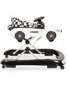 CANGAROO Premergator 2in1 Cabrio White transformabil in antepremergator Inaltime reglabila Functie antepremergator Panoul muzical detasabil Roti fata pivotante Potrivit de la 6 luni+ pana la 12 kg