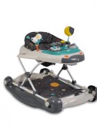 CANGAROO Premergator 3in1 pentru copii Cosmos cu inaltime reglabilasistem anti-rasturnarefunctie balansoarroti fata pivotante12 melodiiluminipanou interactiv detasabil
