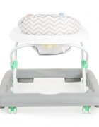 CANGAROO Premergator pentru copii Cody Pastel Green pliabilinaltime reglabila 3 pozitiiscaun cu spatar inalt si moaleroti pivotante6 dopuri din silicon anti-alunecarepanou muzical cu 12 melodii