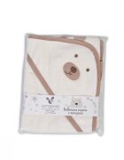 CANGAROO Prosop de baie cu capison din bumbac 90x70 cm Baloo Beige