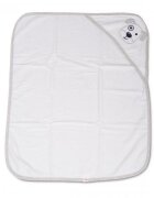 CANGAROO Prosop de baie cu capison din bumbac 90x70 cm Baloo Grey