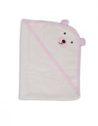 CANGAROO Prosop de baie cu capison din bumbac 90x70 cm Baloo Pink