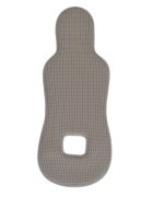 CANGAROO Protectie antitranspiratie AirLuxe Grey pentru scaun auto copii grupa 40-87 cm material 3D special reduce transpiratia