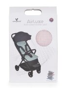 CANGAROO Protectie antitranspiratie AirLuxe Universal Pink pentru carucior material 3D special reduce transpiratia potrivire universala