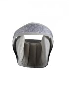 CANGAROO Protectie cap pentru copii Shelter New Greyutilizare in scaun autoforma ergonomicasistem de fixare reglabilMateriale certificate Oeko-Tex