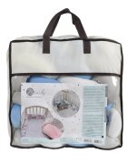 CANGAROO Protectie laterala bumper impletit Braidy Blue