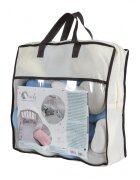 CANGAROO Protectie laterala bumper impletit Braidy Blue