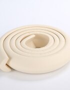 CANGAROO Rola protectie multifunctionala pentru margini si muchii Soft Guard Bej din spuma autoadeziva 2mutilizare pe blaturi mese dulapuri scari mobilier