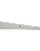 CANGAROO Saltea de infasat din spuma moale EVA Nuvia gri 69x44 cm prevazuta cu centura de siguranta suprafata impermeabila taliometru baza antiderapanta design portabil