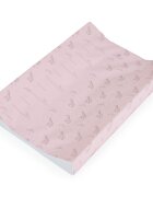 CANGAROO Saltea de infasat moale Pink Giraffe 44x67 cm cu Suprafata impermeabilaTaliometruMargini ridicate pentru siguranta