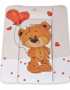 CANGAROO Saltea de infasat moale Teddy bear 70x50 cmSuprafata impermeabilaImprimeu cu ursulet prietenos