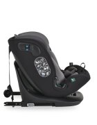 CANGAROO Scaun auto copii i-size GTS Charcoal Grey 40-150 cmdesign ergonomic sleep comfortfixare isofixsistem ventilatiesezut rotativtop tethertetiera si spatar reglabilecertificare R129salteluta reductor