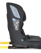 CANGAROO Scaun auto cu Isofix I-Drive Phantom Black I-Size 76-150cmmodel pliabil compactinaltime reglabilacenturi de sigurantatop tethersistem protectie impact lateral SPStetiera reglabilahusa detasabilaperna reductor