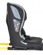 CANGAROO Scaun auto cu Isofix I-Drive Titanium Grey I-Size 76-150cmmodel pliabil compactinaltime reglabilacenturi de sigurantatop tethersistem protectie impact lateral SPStetiera reglabilahusa detasabilaperna reductor