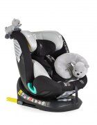CANGAROO Scaun auto cu isofix I-size 40-150 cm cu pernuta pentru gat inclusa Serengeti Light grey