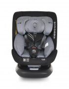 CANGAROO Scaun auto cu Isofix Quill I-size 40-150 cm GreySezut rotativ 360 gradeSpatar reglabil 5 pozitiiTetiera reglabila 15 pozitiiSIP-Protectie impact lateralTop tetherRear Facing pana la 105cmCenturi de siguranta
