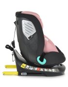 CANGAROO Scaun auto cu Isofix Quill I-size 40-150 cm PinkSezut rotativ 360 gradeSpatar reglabil 5 pozitiiTetiera reglabila 15 pozitiiSIP-Protectie impact lateralTop tetherRear Facing pana la 105cmCenturi de siguranta
