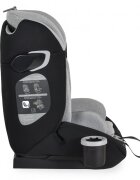 CANGAROO Scaun auto Falcon Opal grey 76-150 cmcertificat I-Size R129protectie SPStetiera din spuma memorie reglabila 9 pozitiisalteluta reductor si suport pahar incluse