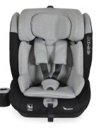 CANGAROO Scaun auto Falcon Opal grey 76-150 cmcertificat I-Size R129protectie SPStetiera din spuma memorie reglabila 9 pozitiisalteluta reductor si suport pahar incluse