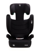 CANGAROO Scaun auto pentru copii I-Race Cosmo Black I-Size 100-150cmfixare cu IsofixCertificare R129tetiera reglabila 9 pozitiispatar detasabil pentru utilizare ca inaltatordesign ergonomichusa detasabila