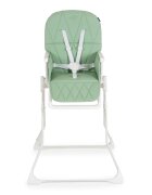 CANGAROO Scaun de masa pentru copii Waffle Greenmodel pliabil compact cu unitatea scaunuluihusa din piele ecologica suport picioare reglabilcentura de sigurantatava reglabila in 3 pozitiigreutate admisa 15 kg