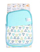 CANGAROO Set 3 bavete de bumbac Tibby Blue