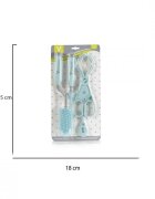 CANGAROO Set 4 ustensile pentru curatare biberoanelor Star Blue