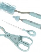 CANGAROO Set 4 ustensile pentru curatare biberoanelor Star Blue