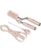 CANGAROO Set 4 ustensile pentru curatare biberoanelor Star Pink
